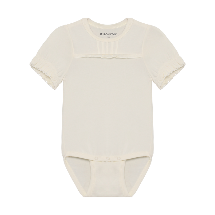 Short Sleeve Bodysuit- Vanilla Ice