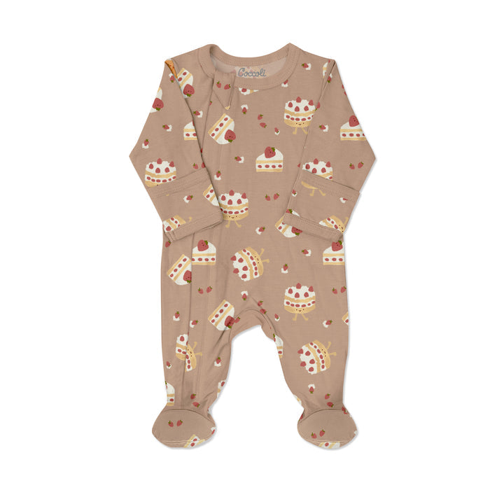 Shortcake Zippered Footie
