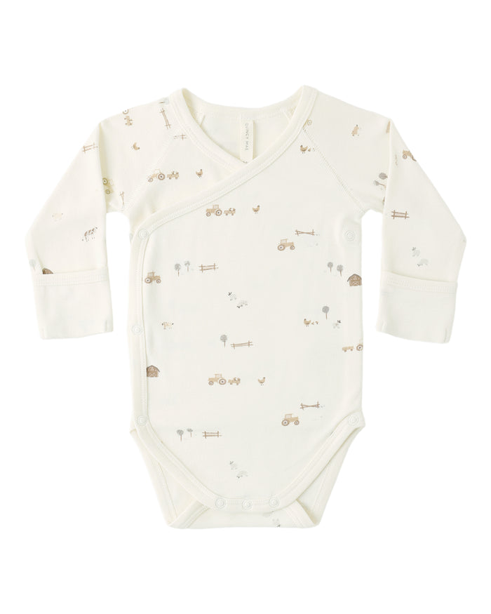 Side Snap Bodysuit Farm