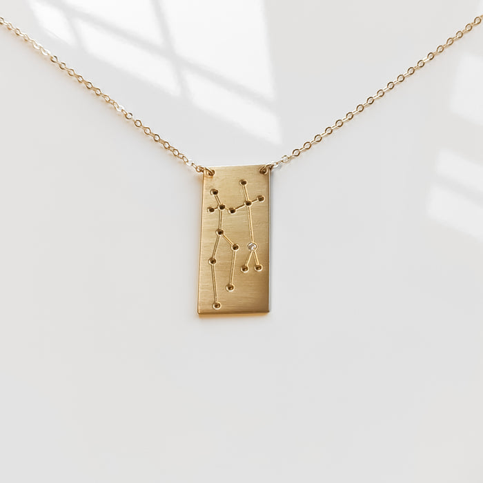 14k Gold Vermeil / Gemini
