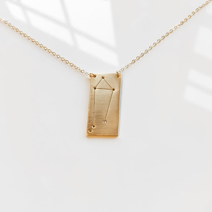 14k Gold Vermeil / Libra