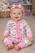 Silly Goose on the Loose Bamboo Romper
