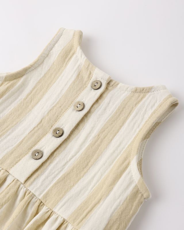 Skirted Tank Romper Summer Stripe
