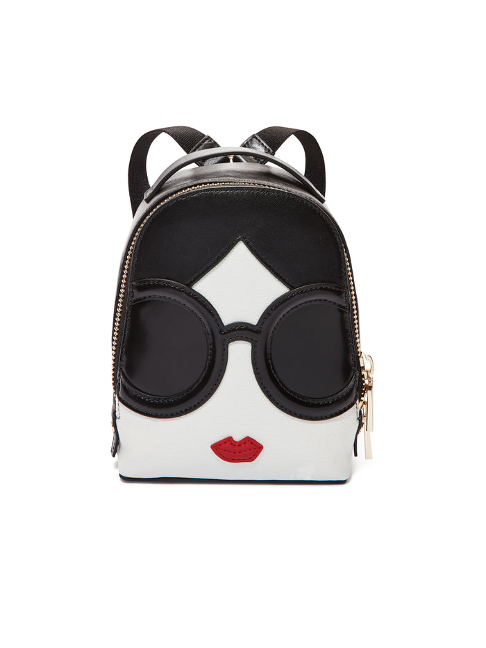 SKY STACE FACE MICRO BACKPACK - STACEY FACE