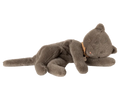 Sleeping Kitten Plush, Medium- Grey