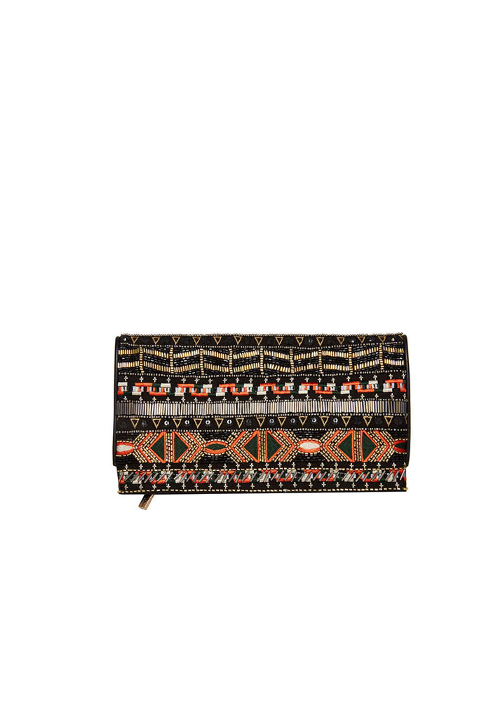 SMALL ME CLUTCH - CRL MSS TTM - CORAL/MOSS