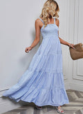 Smocked Tiered Maxi Dress