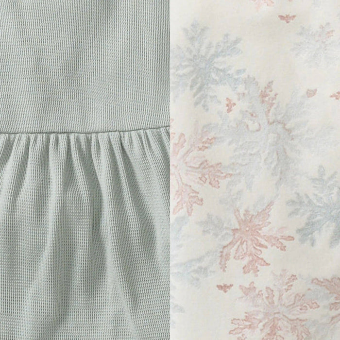 Snowflake Flurries Organic Tunic & Pants Set