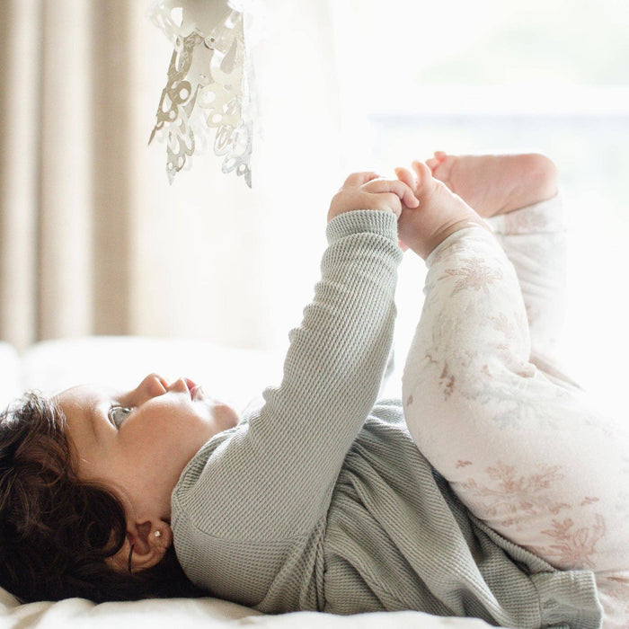Snowflake Flurries Organic Tunic & Pants Set