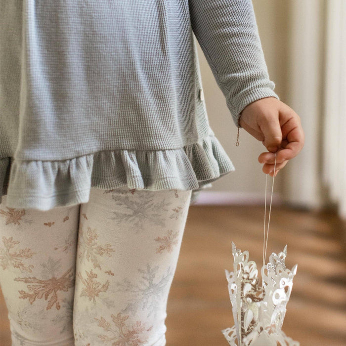 Snowflake Flurries Organic Tunic & Pants Set