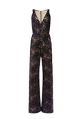 SOFIA EMBELLISHED JUMPSUIT - BLACK