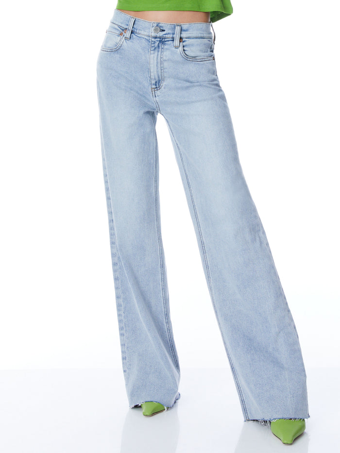 SOFIA HIGH RISE BOYFRIEND JEAN - ROCKSTAR BLUE