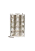 SOPHIA CRYSTAL STUD NS CLUTCH - SILVER
