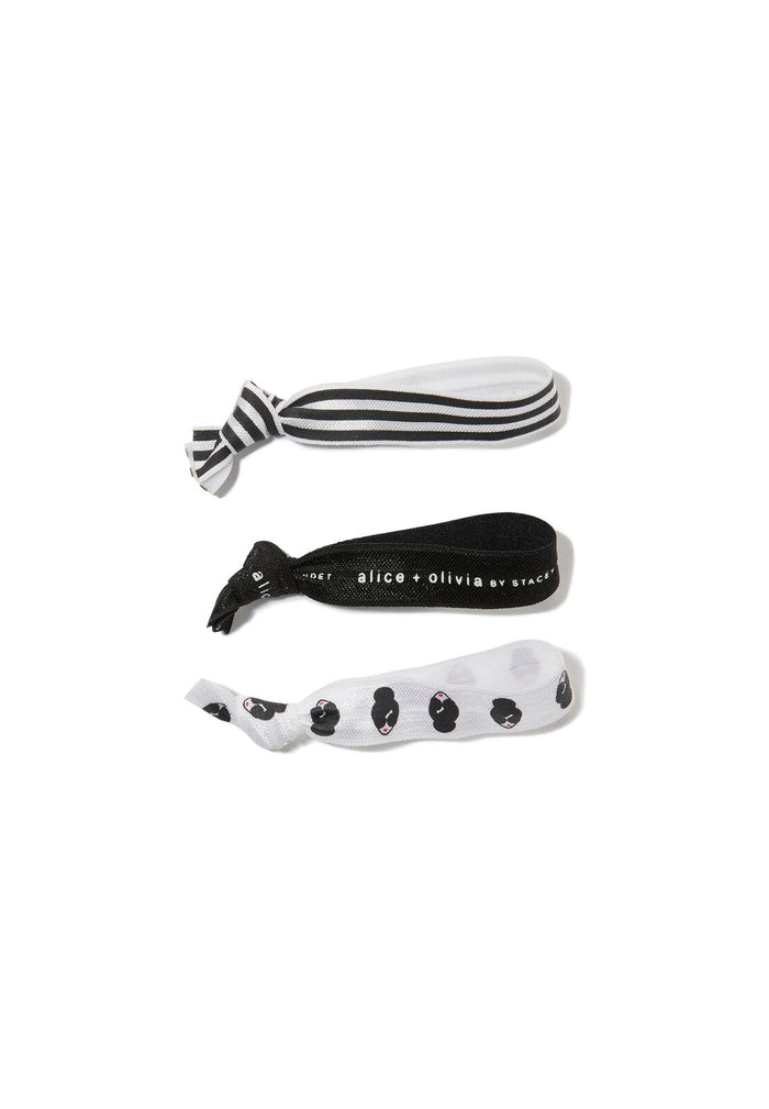 STACE FACE ELASTIC HAIRTIE SET - MULTI