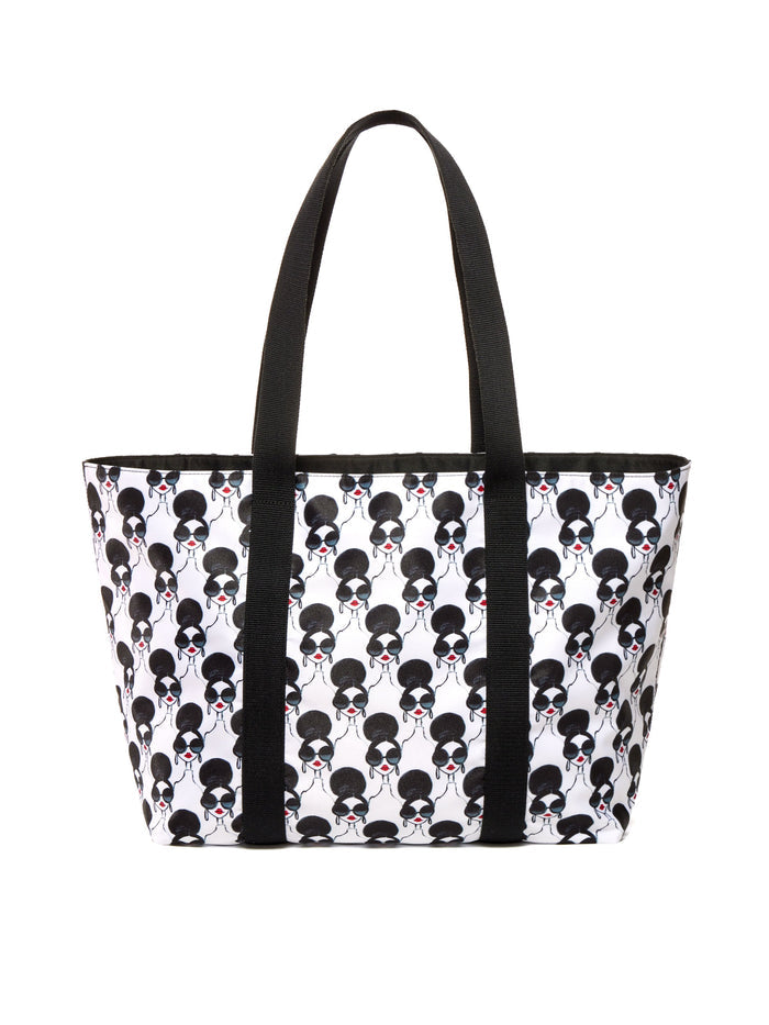 STACEFACE PRINTED TOTE - MULTI