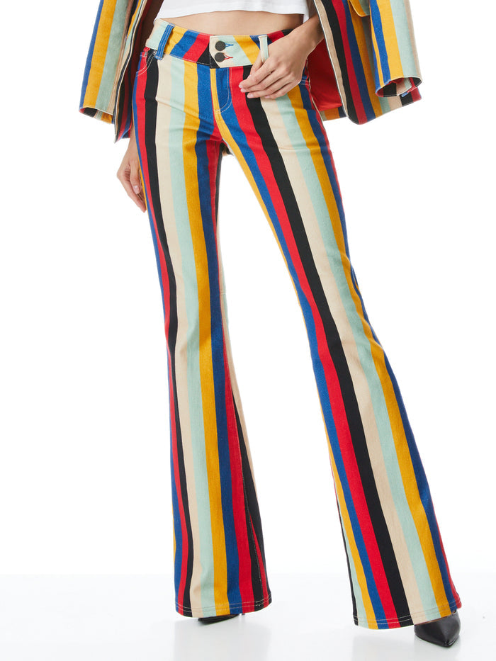 STACEY LOW RISE BELL - BOHEME STRIPE