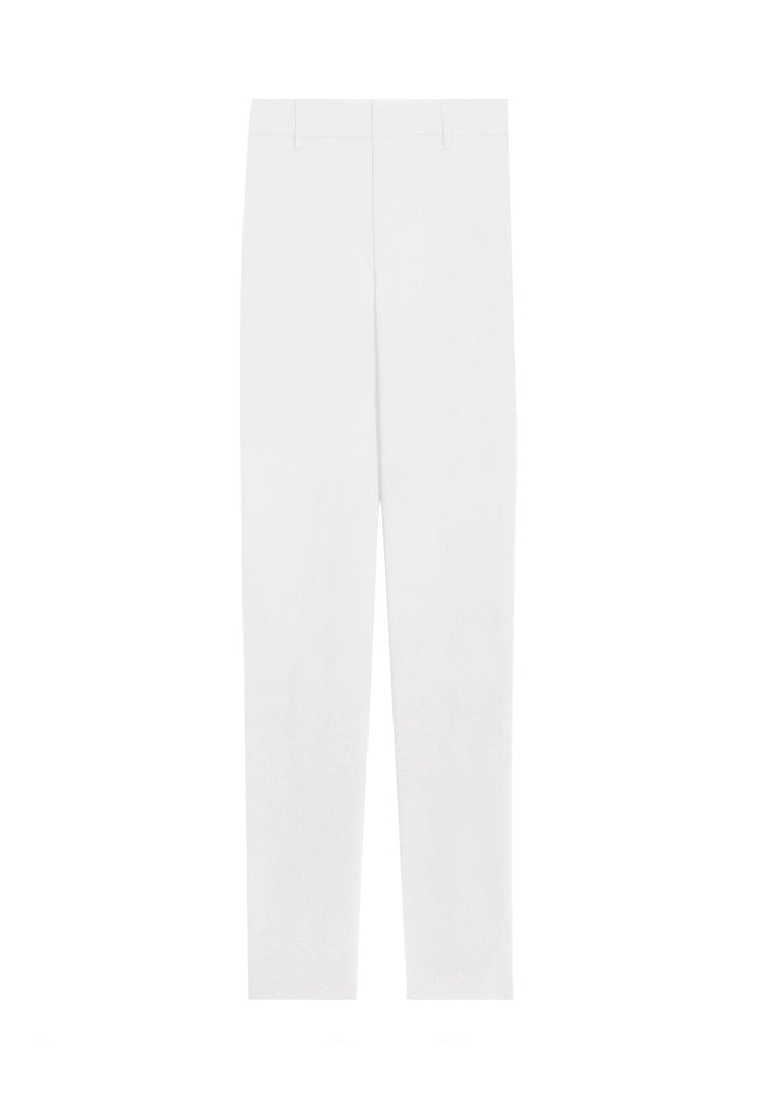 STACEY SLIM TROUSER - WHITE