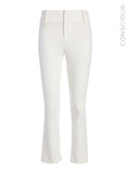 STACEY SLIM TROUSER - WHITE