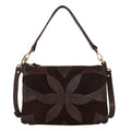 Stevie Suede Leather Crossbody Bag
