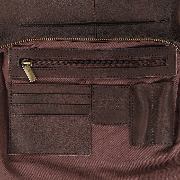 Stevie Suede Leather Crossbody Bag