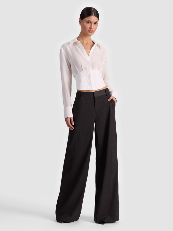STU BAGGY PANT - CHARCOAL
