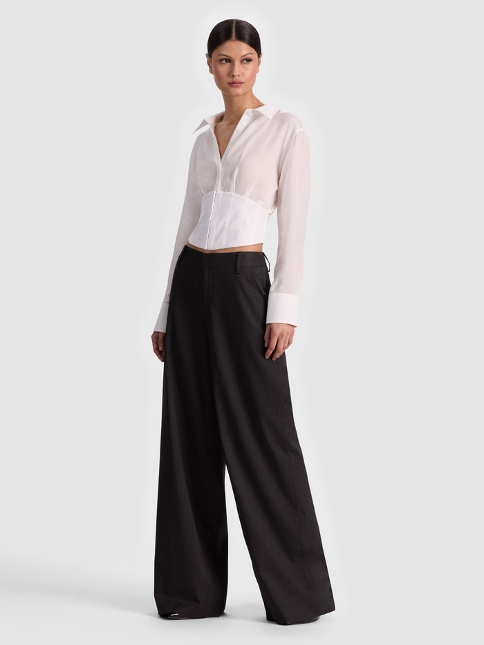 STU BAGGY PANT - CHARCOAL