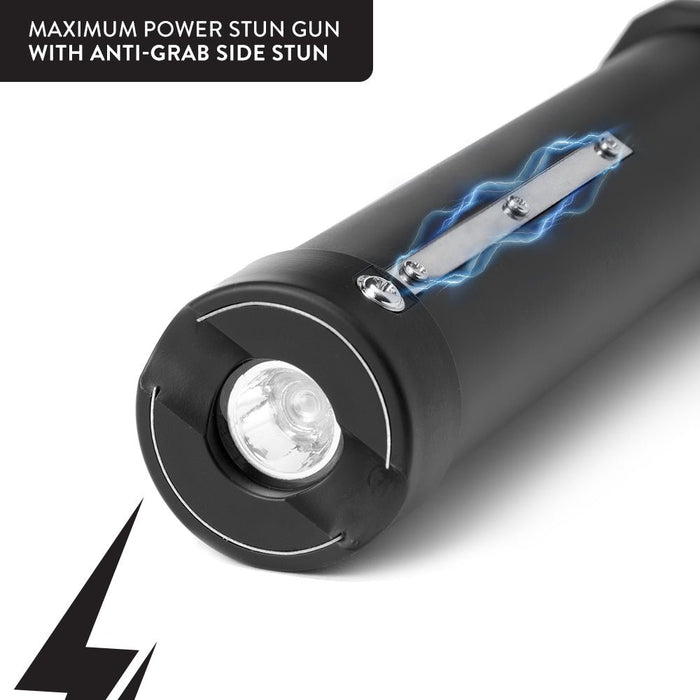flashlight stun gun prongs