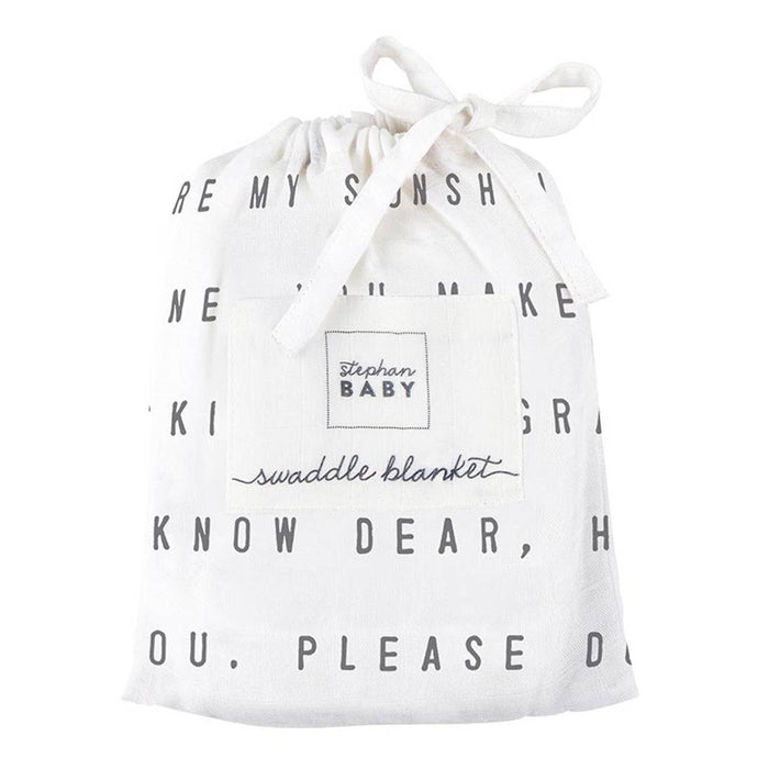 Swaddle Blanket - You Make Me Happy