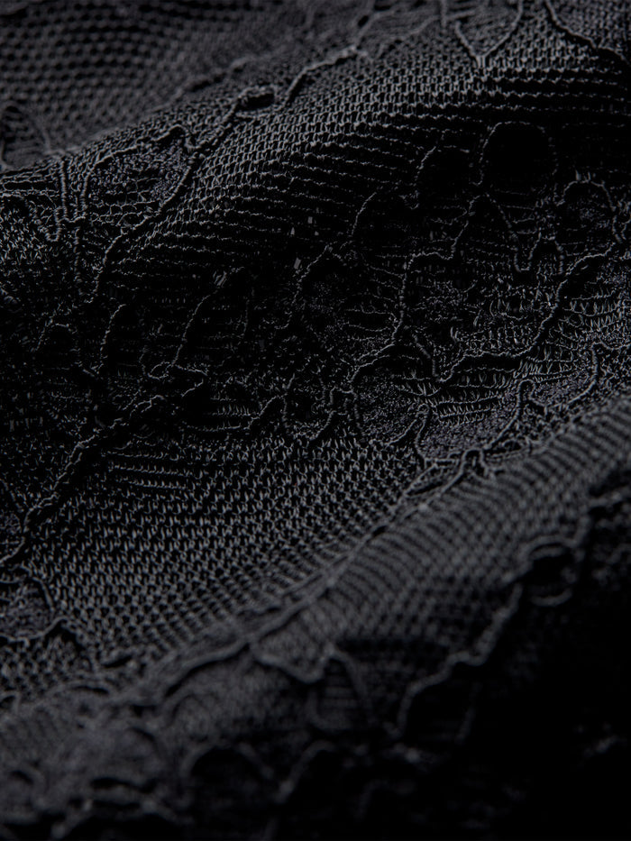TAEYN LACE BODYSUIT - BLACK