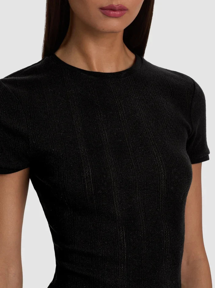 TESS TEE - BLACK