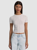 TESS TEE - OFF WHITE