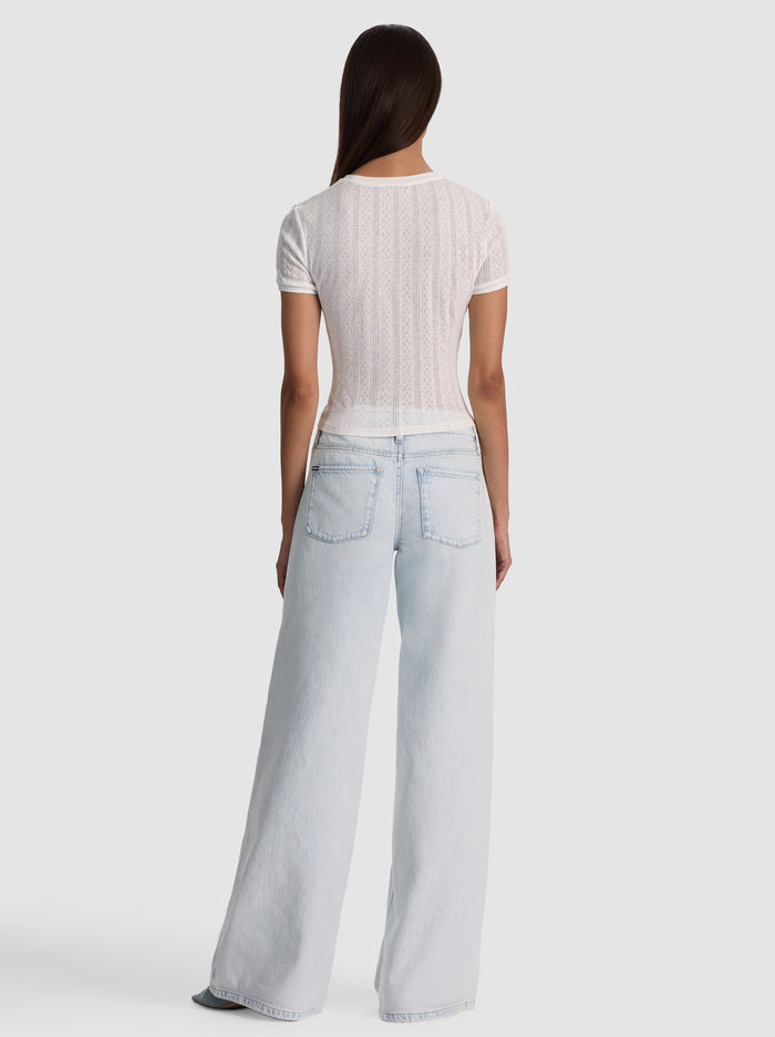 TESS TEE - OFF WHITE