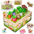 The Farm Box - #DX23048 - STEM Wooden Toys - 23PC Shape