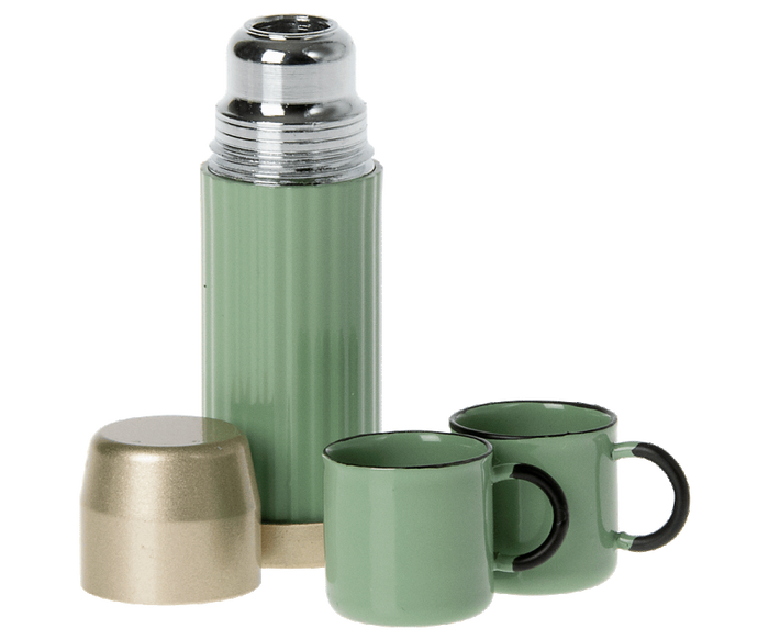Thermos and cups- Mint