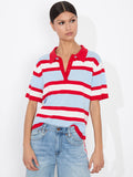 TILLIE STRIPED POLO - MULTI