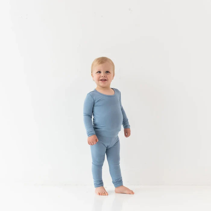 Toddler Pajama Set- Slate