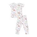 Toddler Short Sleeve Pajama Set- Pasta Lovers