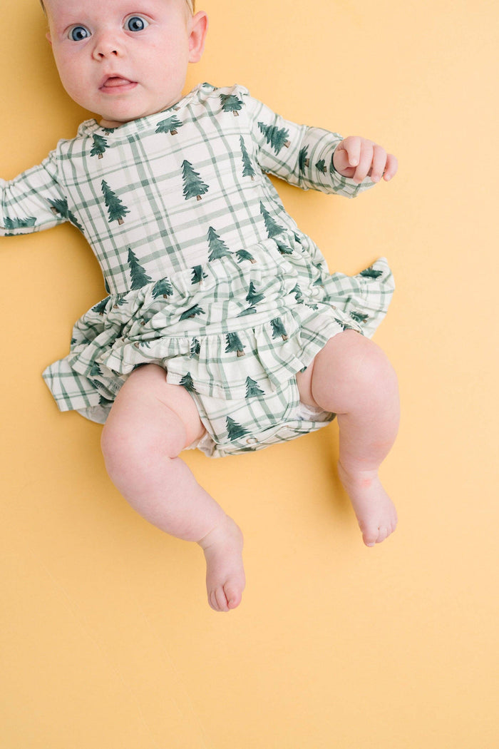Tree Farm Bodysuit Bamboo Dress