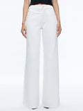 TRISH MID RISE BAGGY JEAN - ECRU