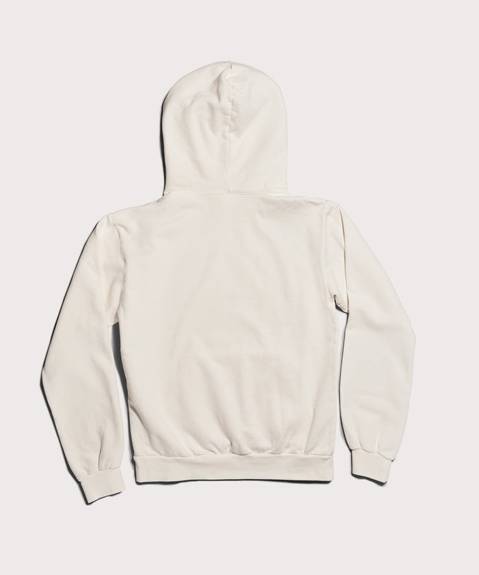 Varsity Logo Hoodie in Moonbeam, 4X