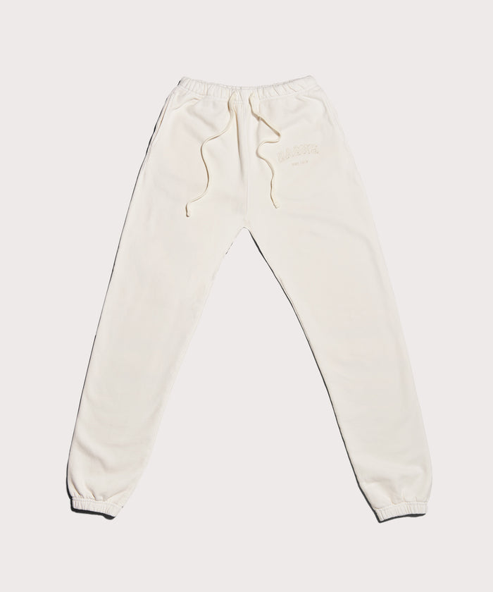 Varsity Logo Sweatpants in Moonbeam, Large