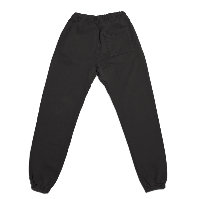 Dagne Dover Sweatpants in onyx seen from the back.