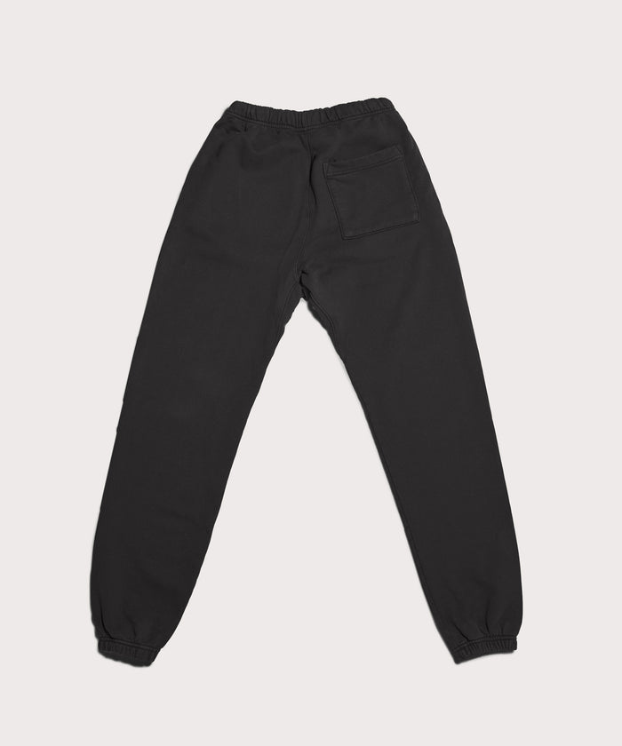 Varsity Logo Sweatpants in Onyx, XS