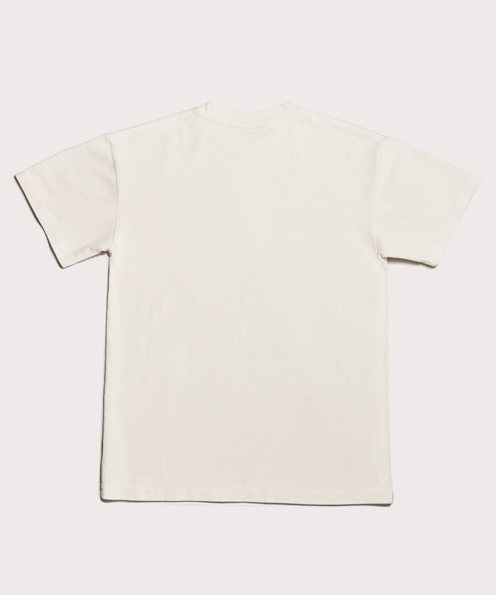 Varsity Logo T-shirt in Moonbeam, 2X