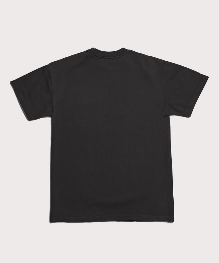 Varsity Logo T-shirt in Onyx, 4X