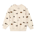 Varsity Print Sweatshirt