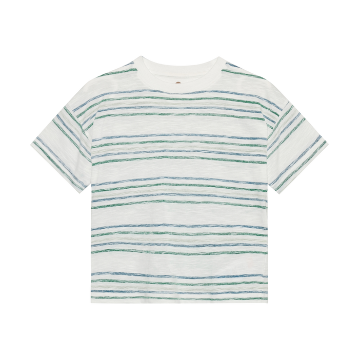 Verdant Green Stripe Tee