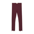 Vineyard Wine Ribbed Legging
