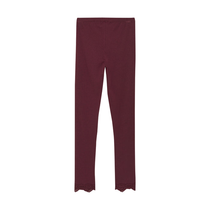 Vineyard Wine Ribbed Legging