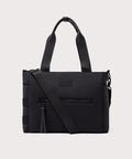Dagne Dover large Wade Diaper Tote in black.